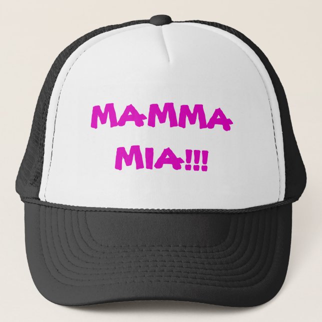 Mamma Mia!!! Gorra de béisbol (Anverso)