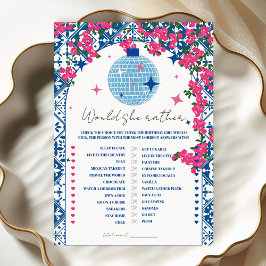 Mamma Mia Prefiere tarjeta de juego de cumpleaños