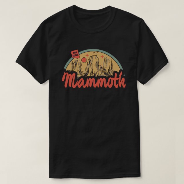Mammoth, camiseta de Arizona (Diseño del anverso)