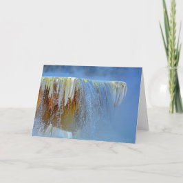 Mammoth Hot Spring Yellowstone Tarjeta de agradeci