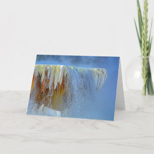 Mammoth Hot Spring Yellowstone Tarjeta de agradeci