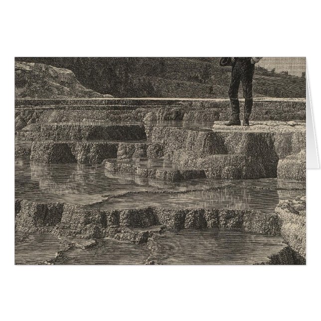 Mammoth Hot Springs view (Anverso (Horizontal))