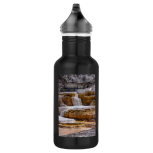 Mammoth Springs Falls Botella de agua