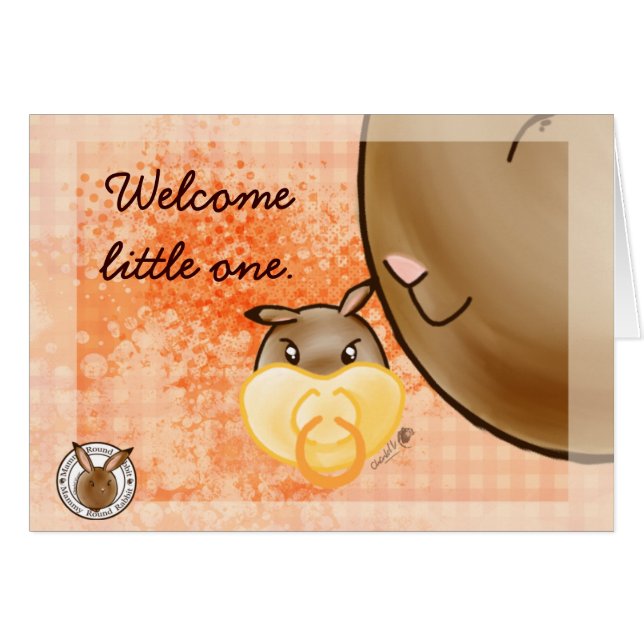 Mammy Round Rabbit-little one (Anverso (Horizontal))