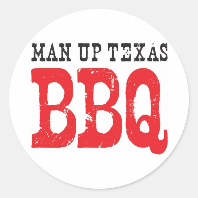 Man Up Pegatinas (Anverso)