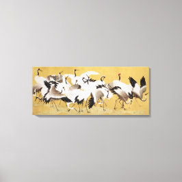 Manada japonesa de gránulos, impresión vintage,