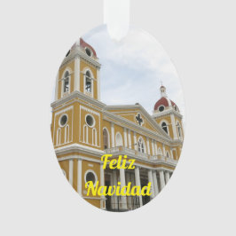 Managua, Nicaragua Ornamento Panorámico de Navidad