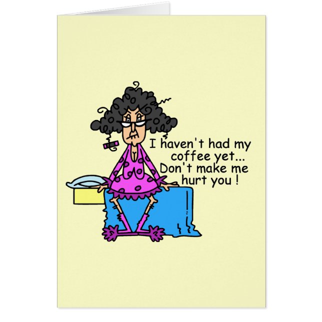 Mañana Antes Del Café Humor (Frente)