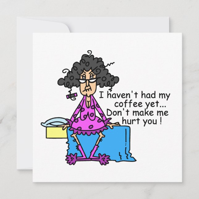 Mañana Antes Del Café Humor (Anverso)