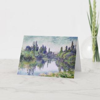 Mañana de MONET en la tarjeta de felicitación del