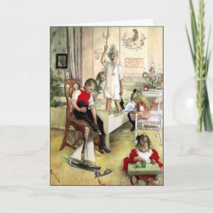 Mañana de navidad de Carl Larsson en Suecia