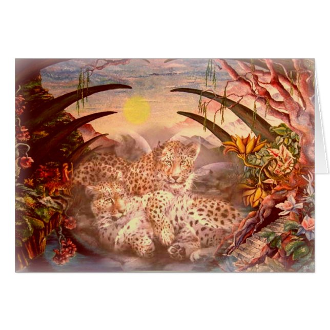 mañana de oro del leopardo (Anverso (Horizontal))