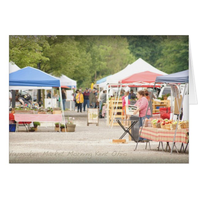 Mañana del mercado (Anverso (Horizontal))