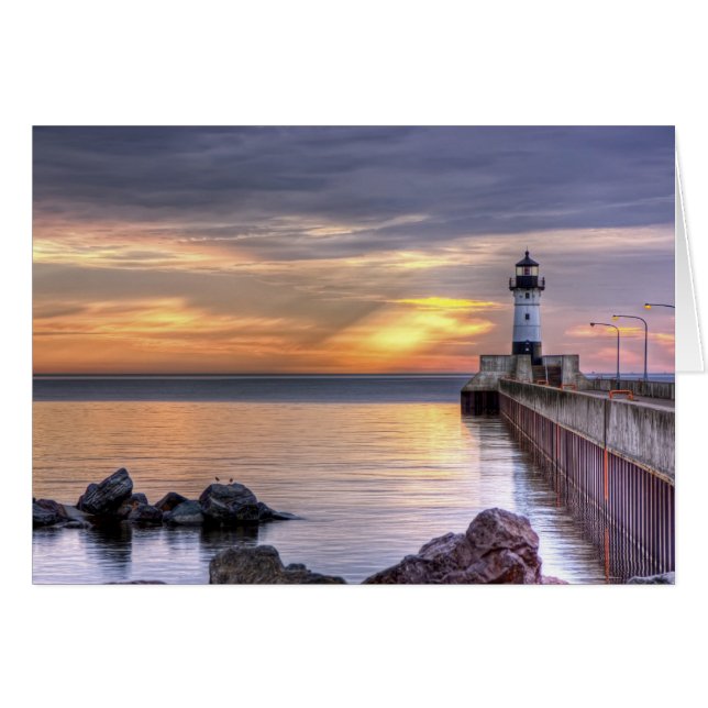 Mañana del muelle norte (Anverso (Horizontal))