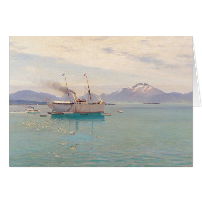 Mañana del verano en Molde, 1892 (Anverso (Horizontal))