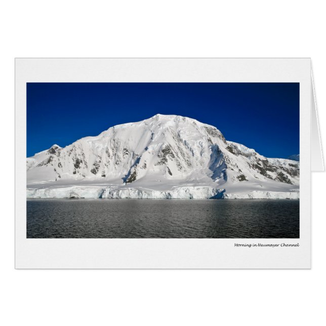 Mañana en el canal de Neumayer (Anverso (Horizontal))