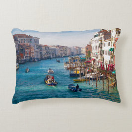 MAÑANA EN EL GRAN Cojín decorativo CANAL