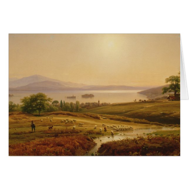 Mañana en Lago Maggiore (Anverso (Horizontal))