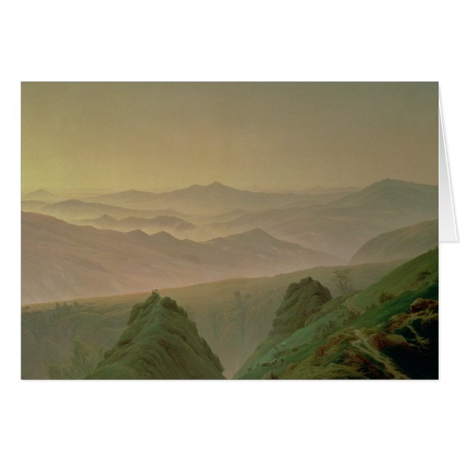 Mañana en las montañas (Anverso (Horizontal))