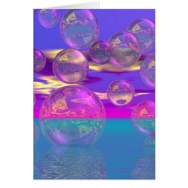 Mañana tropical - paraíso de la magenta y de la (Frente)