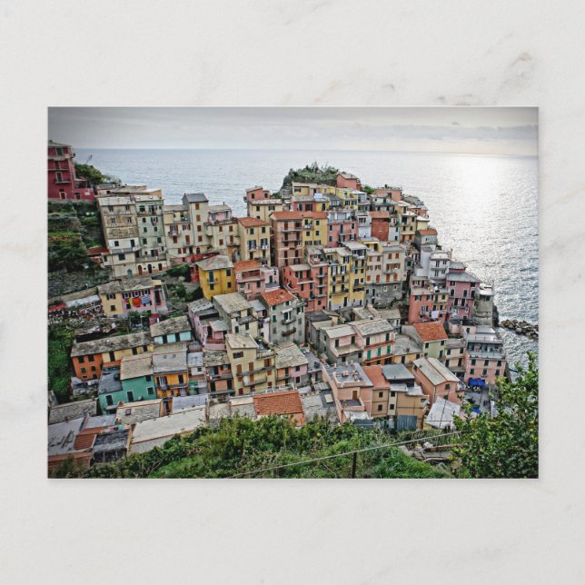 Manarola - el Cinque Terre - postal de Italia (Anverso)