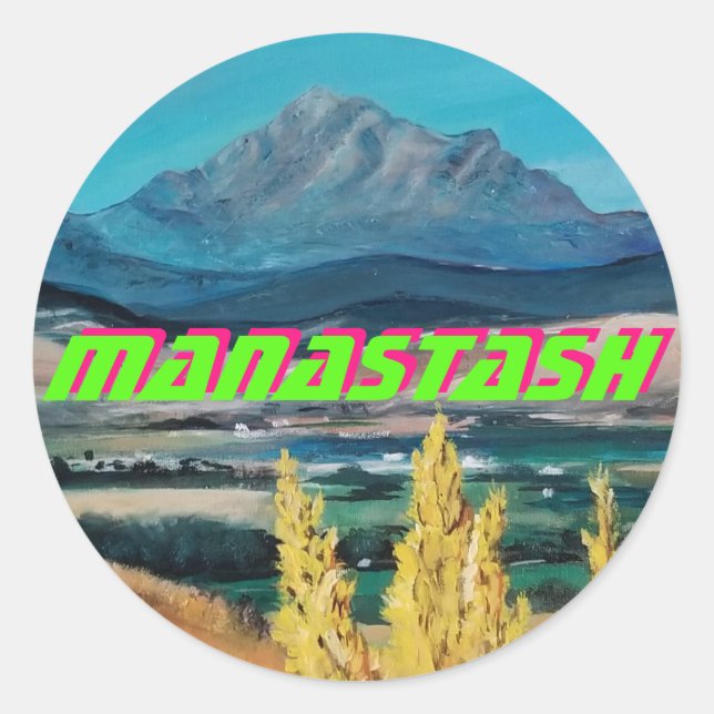 Manastash Pegatina (Anverso)