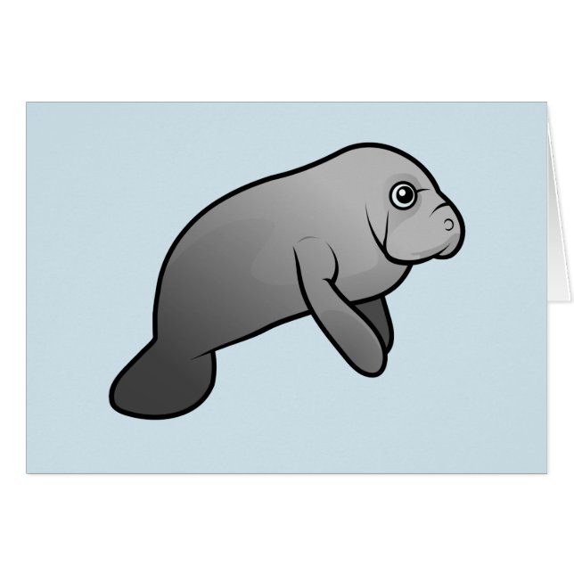 Manatee lindo (Anverso (Horizontal))