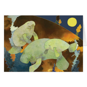 Manatee: Tarjeta en blanco