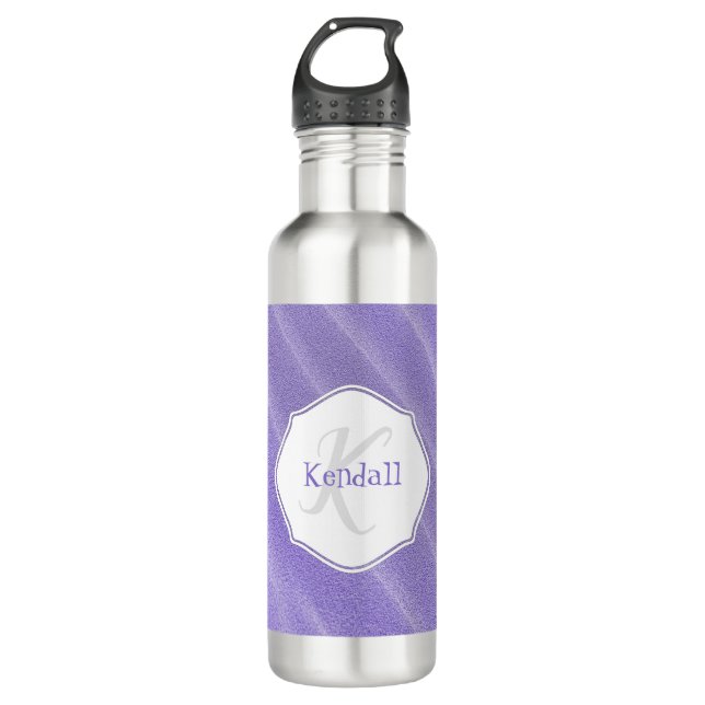 Mancha de arena morada riega botella de agua perso (Anverso)