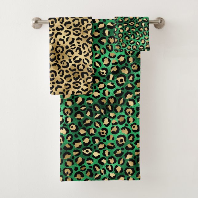Mancha de leopardo de oro y verde elegante (In situ)