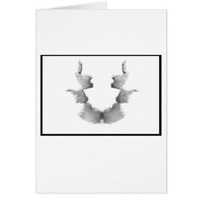 Mancha de tinta 7,0 de Rorschach (Frente)