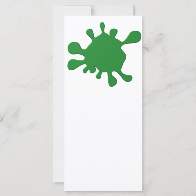 Mancha de tinta verde (Anverso)