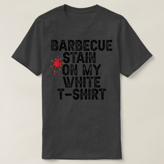 Mancha parrillada en mi camisa blanca  (Diseño del anverso)