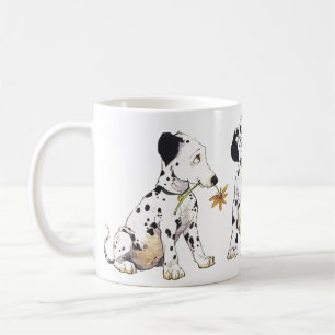 "Manchado sobre usted!" Taza de los Dalmatians