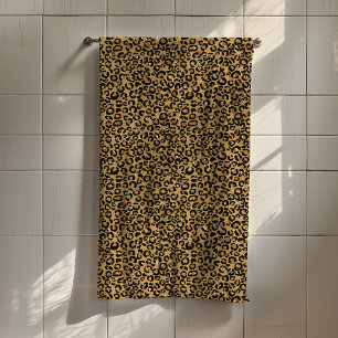 Manchas de Jaguar Leopardo Dorado de Moda