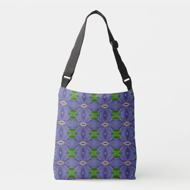 Manchas de lavanda con Purpurina y bolsa verde (Anverso)