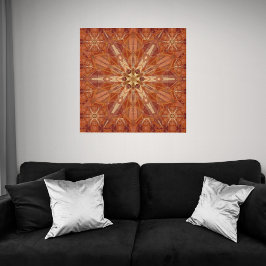 Mandala 10 Poster brillante