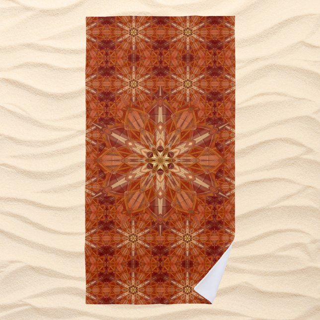 Mandala 10 Toalla de playa (Subido por el creador)