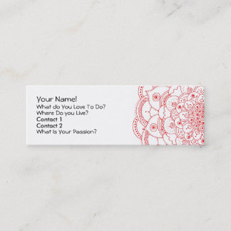 Mandala 2, tarjeta del perfil