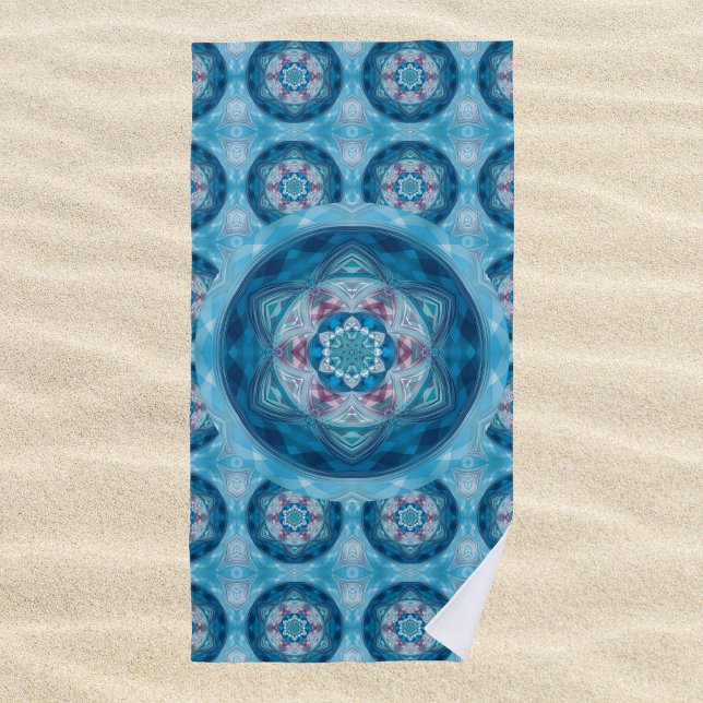 Mandala 2 toalla de playa (Subido por el creador)