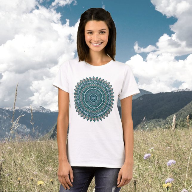 Mandala 4 camiseta (Subido por el creador)