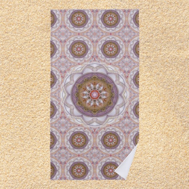 Mandala 9 Toalla de playa (Subido por el creador)