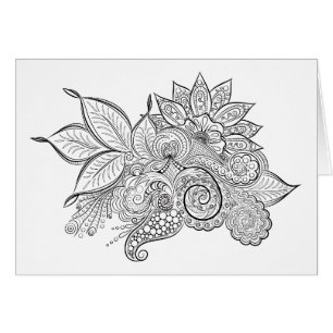 Mandala abstracta bohemia del colorante adulto