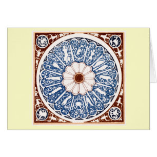 Mandala antigua del zodiaco