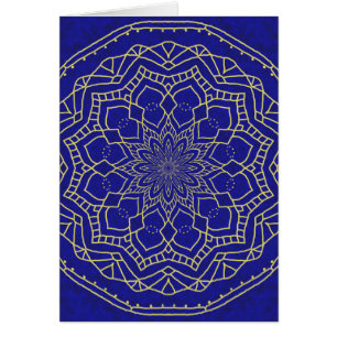 Mandala azul