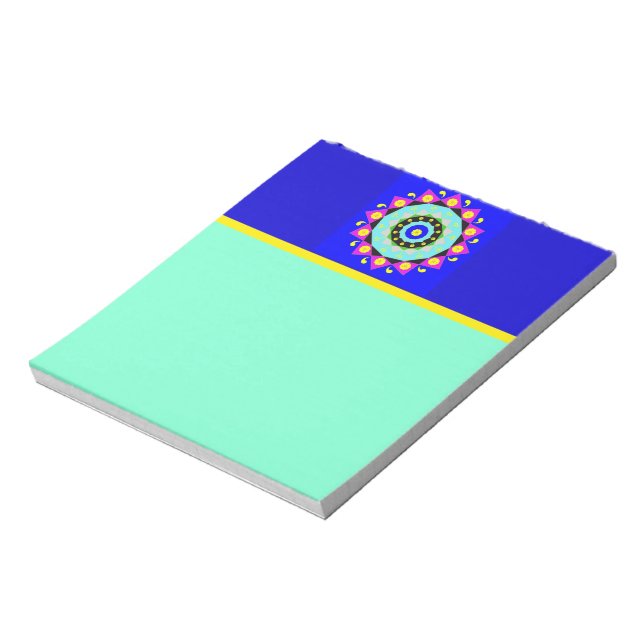 Mandala: Bloc de notas decorativo (Lado Izquierdo)
