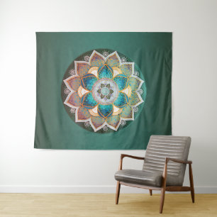 Mandala brillante - Tapiz