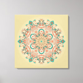 Mandala Caleidoscopio - Lienzo Envuelto