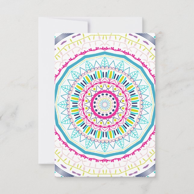 mandala colorida (Anverso)