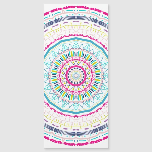 mandala colorido (Anverso)